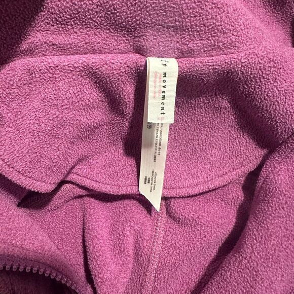 Free People Movement Oversized Cropped Fleece Jacket - Picture 6 of 8